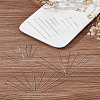 600Pcs 3 Styles 304 Stainless Steel Flat Head Pins STAS-LP0002-20-3