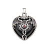 Natural Obsidian Pendants X-PW-WG50940-06-1