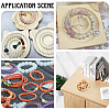 6Pcs 6 Styles Beech Wooden Jewelry Bracelet Finger Ring Diplay Holder Tray ODIS-BBC0001-03A-5