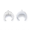 304 Stainless Steel Pendants STAS-N097-258P-1