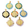 304 Stainless Steel Pendants KK-K399-01G-1