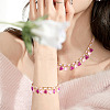 150Pcs 15 Colors Transparent Acrylic Charms MACR-TA0001-56-8