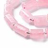 Natural Rose Quartz Beads Strands G-S345-8x11-014-3