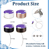 4 Rolls 4 Styles Nylon Thread NWIR-PH0002-50-2