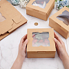 Cardboard Cupcake Gift Boxes CON-BC0007-42-3
