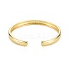 Footprint Enamel Cuff Bangle BJEW-S141-012-4