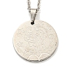 Non-Tarnish Constellation Pendant Necklaces LS-NJEW-S422-04P-03-1