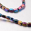 Electroplate Non-magnetic Synthetic Hematite Bead Strands G-F300-40B-02-1