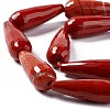 Natural Red Jasper Beads Strands G-I328-03-4