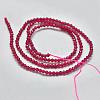 Synthetic Gemstone Beads Strands G-K207-01D-01-2