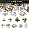 60Pcs 15 Styles Tibetan Style Alloy Pendants TIBEP-YW0001-81-1
