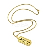 Constellation 304 Stainless Steel Micro Pave Clear Cubic Zirconia Wheat Chain Pendant Necklaces for Women Men LS-NJEW-U007-01K-2