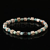 Natural Mixed Gemstone Beads Stretch Bracelets for Men RE8407-1
