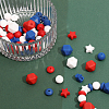 12 style Food Grade Eco-Friendly Silicone Beads SIL-FH0001-03-4