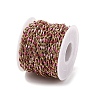 Ion Plating(IP) 304 Stainless Steel Enamel Link Chain CHS-H027-01G-03-3