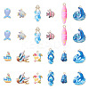 24Pcs 12 Styles Alloy Pendants FIND-TA0010-87-2