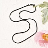 2MM 304 Stainless Steel Square Snake Chain Necklaces for Women NJEW-B131-01A-EB-3