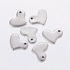 Tarnish Resistant 304 Stainless Steel Stamping Blank Tag Pendants STAS-P198-59-1