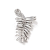 Brass Pave Clear Cubic Zirconia Pendants LS-KK-Z061-15P-01-1