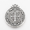 Tibetan Style Alloy Pendants LS-TIBEP-Q078-01AS-RS-4