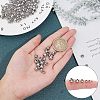 330Pcs 6 Style 202 Stainless Steel Beads STAS-UN0027-07-2