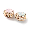 Handmade Resin Indonesia Round Beads IPDL-P005-02KCG-M-2