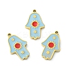 Ion Plating(IP) 304 Stainless Steel Manual Polishing Charms LS-STAS-C075-40G-3