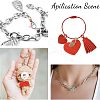 3 Sizes Ion Plating(IP) 304 Stainless Steel Lobster Claw Clasps STAS-CA0001-70-6