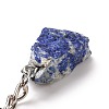Natural Lapis Lazuli Keychain G-E155-04P-05-2