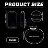Acrylic Reserved Label Card DIY-FG0007-37-2