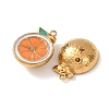 304 Stainless Steel Enamel Pendants STAS-K326-01E-G-2