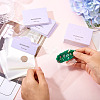 100Pcs Rectangle Clear Polypropylene Cellophane Bags CDIS-TA0001-36E-7