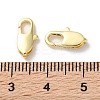 Rack Plating Brass Lobster Claw Clasps KK-F090-23G-01-3
