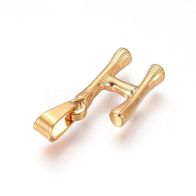 304 Stainless Steel Pendants X-STAS-F235-01G-H-1