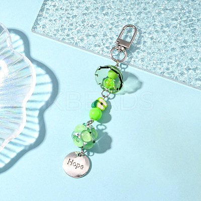 Handmade Polymer Clay & Acrylic & Resin & Glass Pendant Decorations KEYC-FS00037-01-1