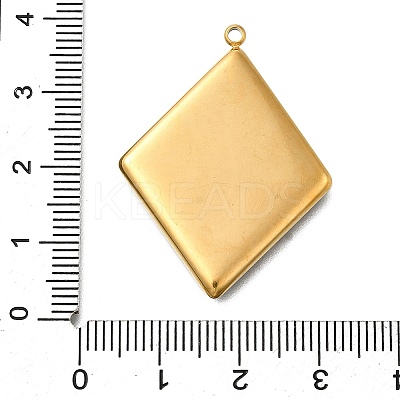 304 Stainless Steel Pave Natural Paua Shell Pendants X-STAS-Z125-01D-G-1