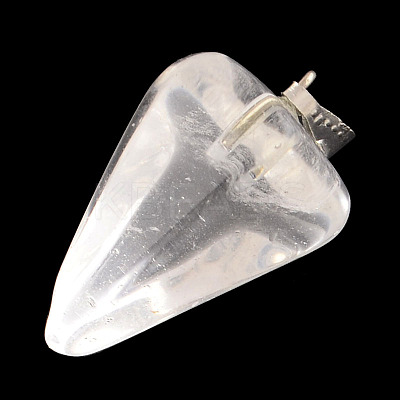 Cone/Spike/Pendulum Natural & Synthetic Mixed Stone Pendants G-R278-86-1