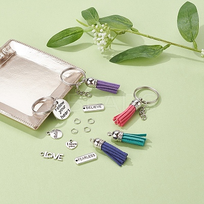DIY Keychain Making Kit DIY-YW0003-69-1