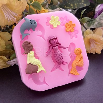Food Grade Silicone Statue Molds DIY-E011-27-1