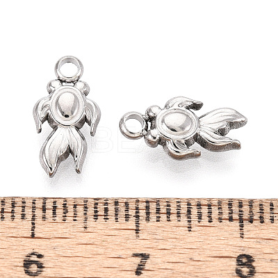 304 Stainless Steel Charms STAS-T067-90S-1