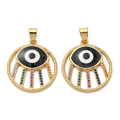 Real 18K Gold Plated Brass Pendants KK-L209-010G-02-1