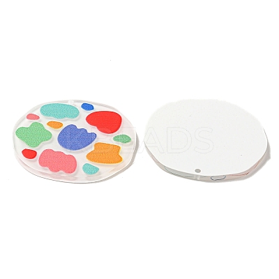 Opaque Acrylic Pendants BACR-D002-12A-1