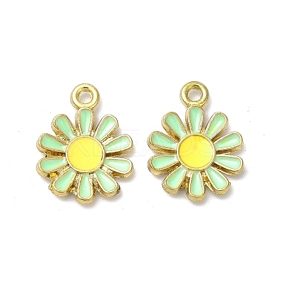 Alloy Enamel Charms ENAM-F144-05C-1