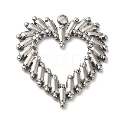Non-Tarnish 304 Stainless Steel Pendants STAS-C079-16P-1