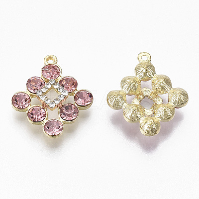 Golden Plated Alloy Pendants LS-PALLOY-N154-01C-1