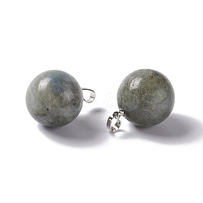 Natural Labradorite Pendants G-G926-02P-07-1