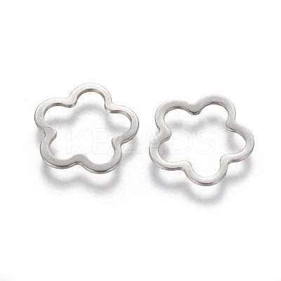 Tarnish Resistant 201 Stainless Steel Linking Rings STAS-L233-009P-1