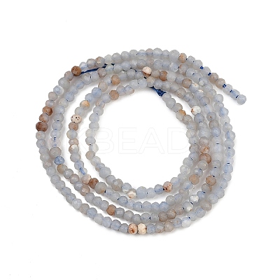 Natural Angelite Beads Strands LS-G-RM2025-A31-2mm-1