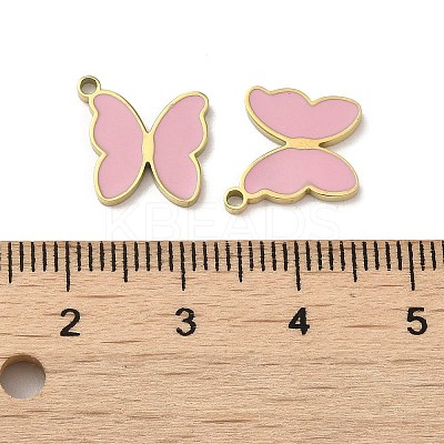 Ion Plating(IP) 316L Surgical Stainless Steel Charms STAS-D035-06G-01-1