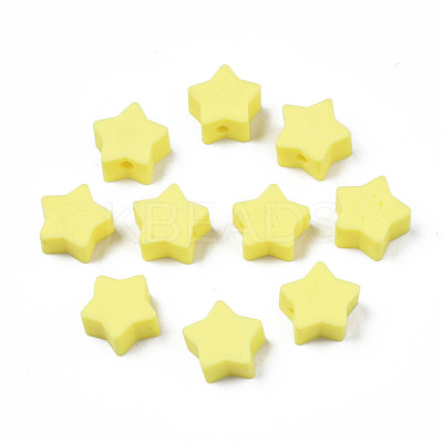 Handmade Polymer Clay Beads CLAY-N011-46A-08-1